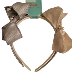 COPPER KEY 2 PACK HEADBANDS WITH BOWS